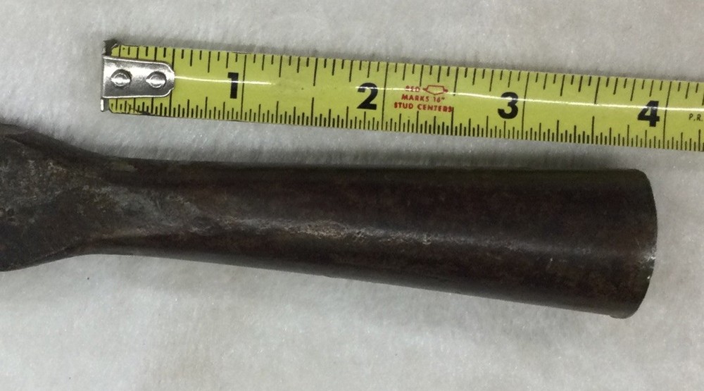 Vintage Underhill Edge Tool 1” Timber Framing Chisel, Wood Handle Missing