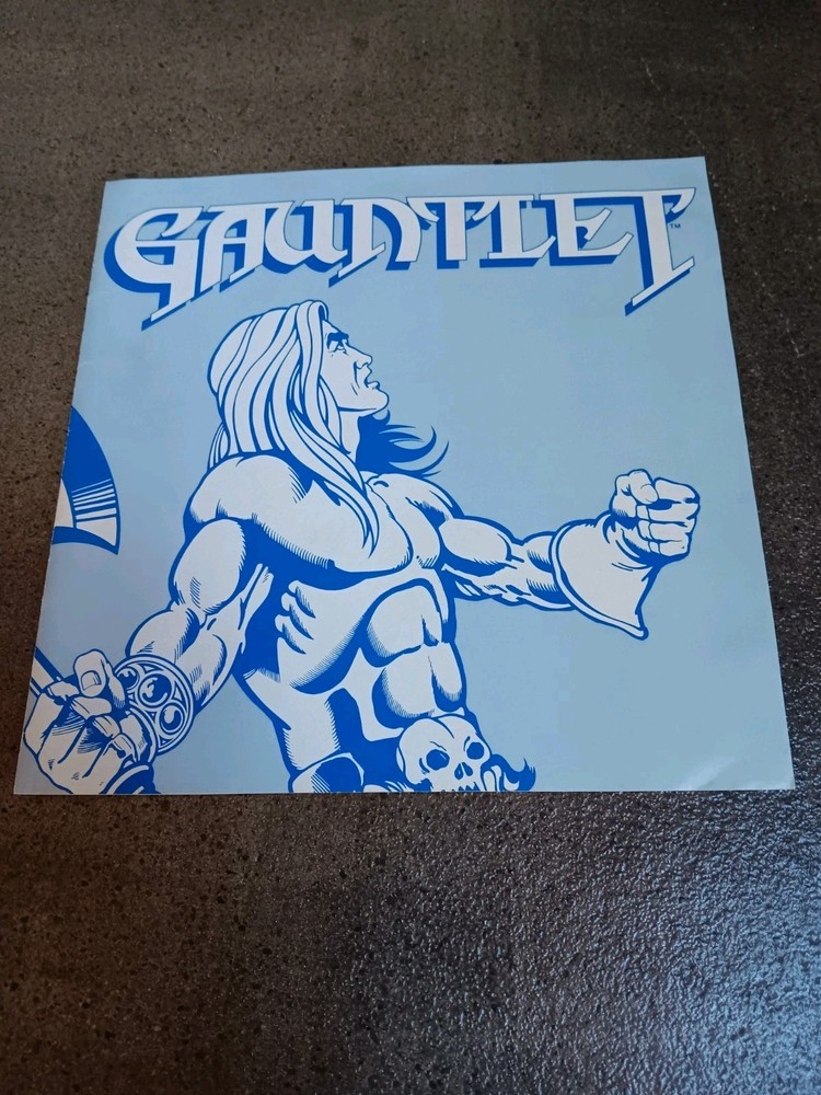 Commodore 64 Gauntlet Disk And Manual Tested/Works