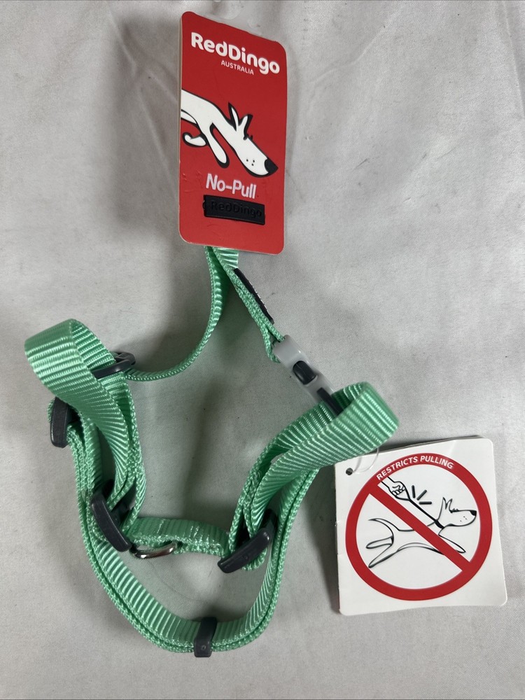 RedDingo Dog No-Pull Harness Pastel Green - Size Small/Medium NEW