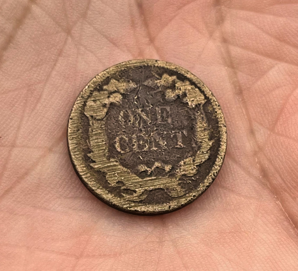 1858 Flying Eagle Cent Circulated