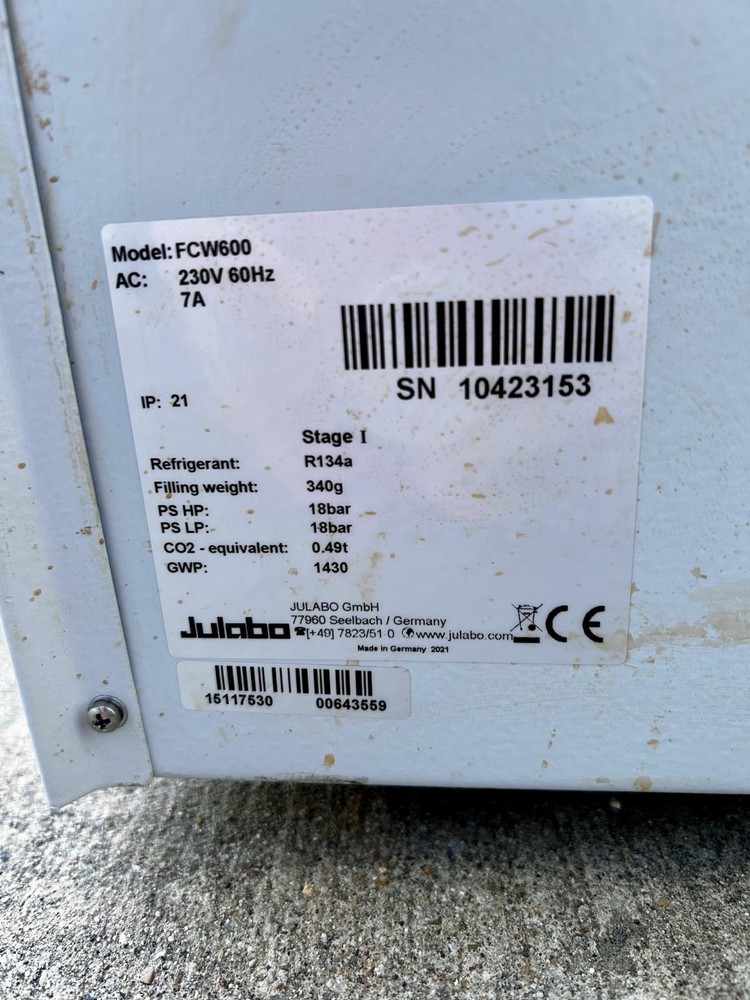 JULABO FCW600 Chiller