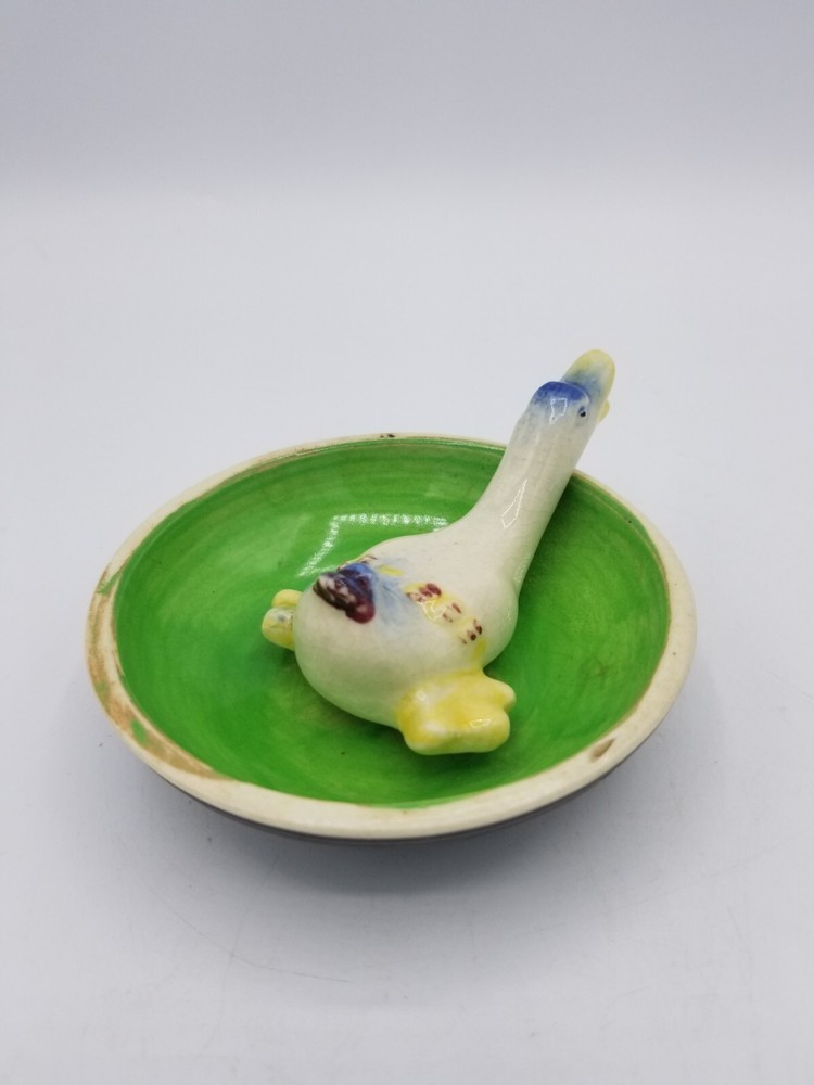 Vintage Duck Trinket Dish