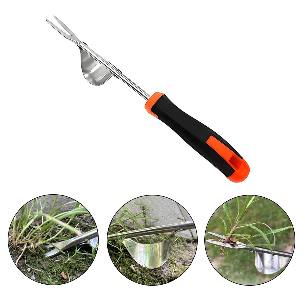 Weed Puller Tool, 3 Pack Hand Weeder Tool, Stainless Steel Dandelion Remover ...