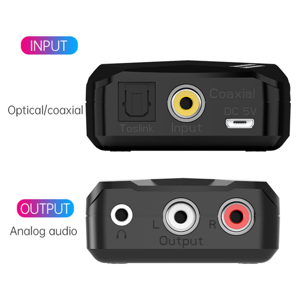 2 In 1 Bluetooth-Compatible Receiver Bluetooth 5.0 Audio Adapter High Quality