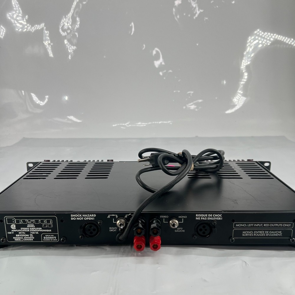 Bryston 2B Professional Stereo Power Amplifier