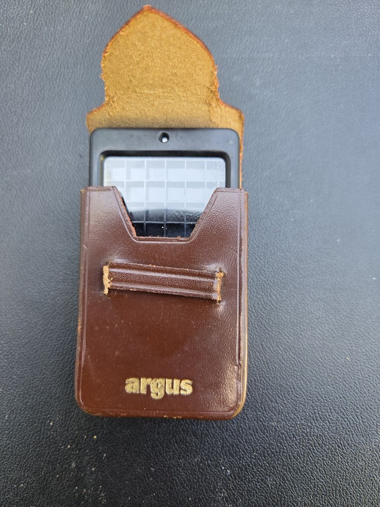 Argus Analog Exposure Meter for Camera with Case