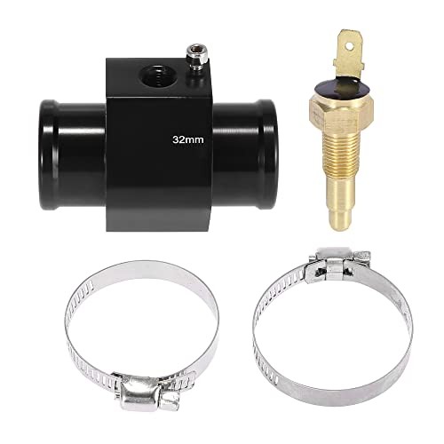1 Set Auto Engine Coolant Temperature Sensor Switch Radiator Hose Fitting 32mm