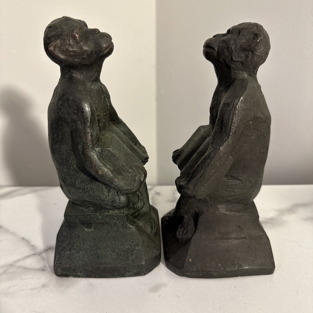Chicago Foundry Scopes Monkey Trial Bookends Darwin Essays On Evolution