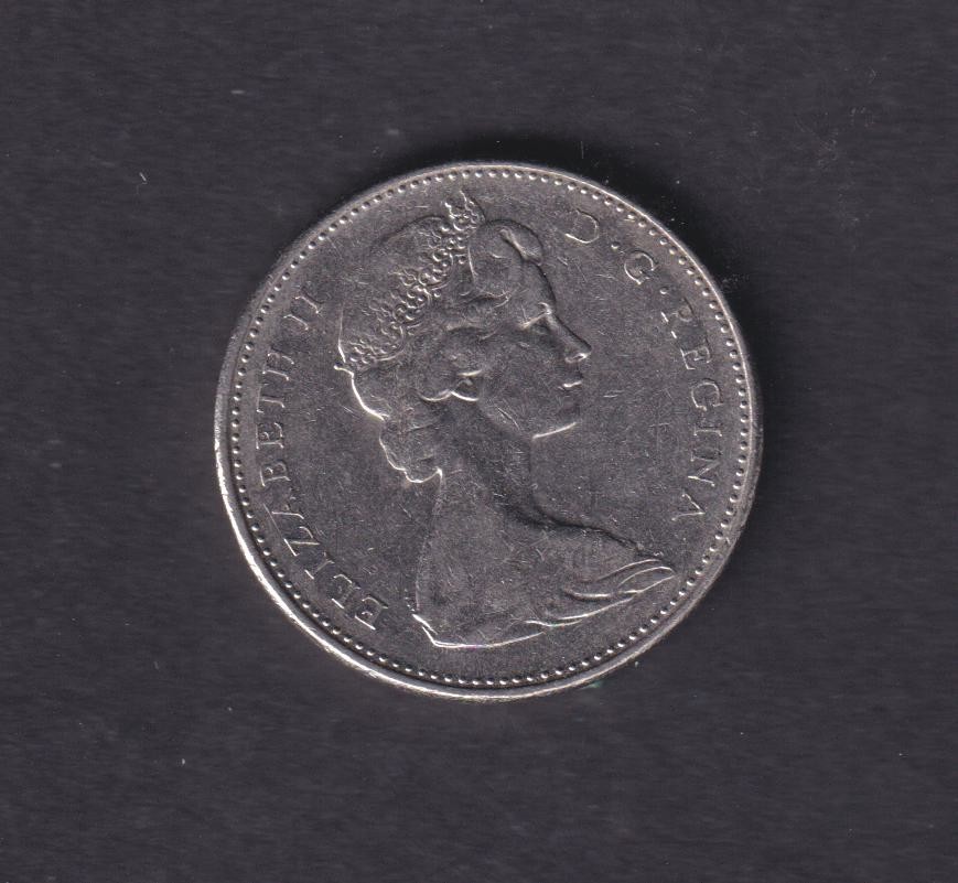 CANADA - 1977 5 Cent Coin (268)