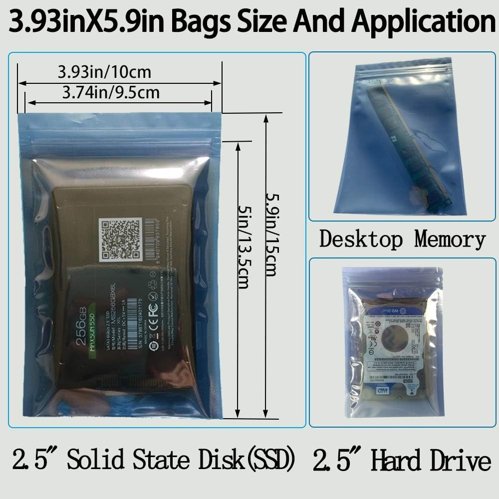 Anti Static ESD Shielding Bags for Electronic Devices