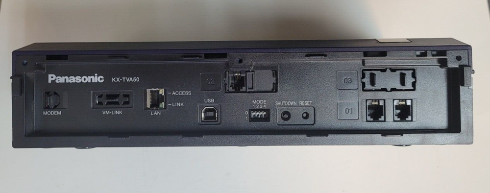 Panasonic KX-TVA50 Voice Mail Voice Processing System