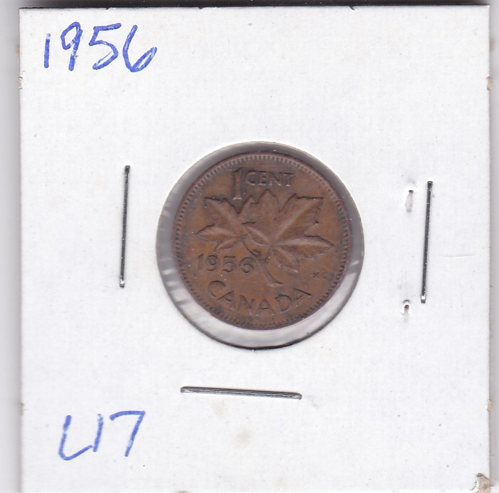 1956 Canada One Cent L17
