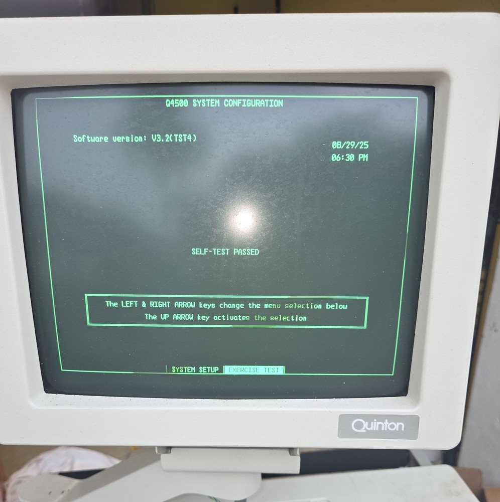 Quinton Q4500 Stress Test Machine System controller~ NO TREADMILL ~ WORKD GREAT