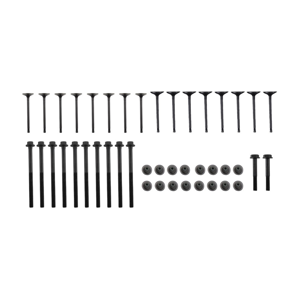Complete Engine Rebuild Kit Crankshaft Rods Timing for Chevy Buick GMC 2.4L