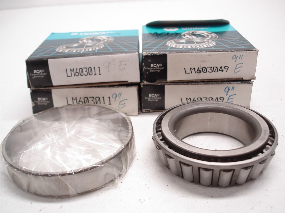 1 SET NEW BCA BEARINGS & RACES FOR FORD 9" E-CASE DIFFERENTIAL / LOCKER 3.062"