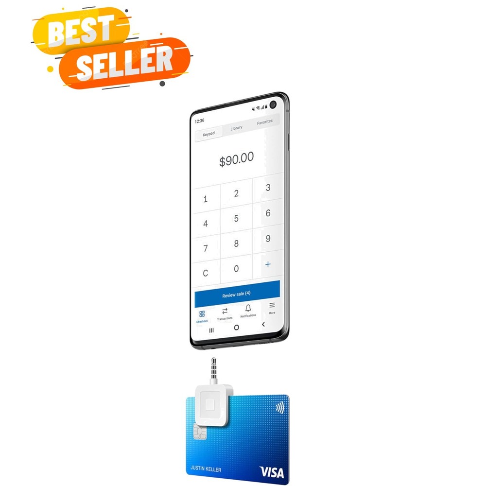 Headset Jack Magstripe Reader for iPhone & Android - Lightweight & User-Friendly