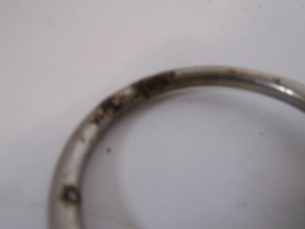 Stainless Steel Loose Ring 5" Mouth Snaffle Bit (Used)