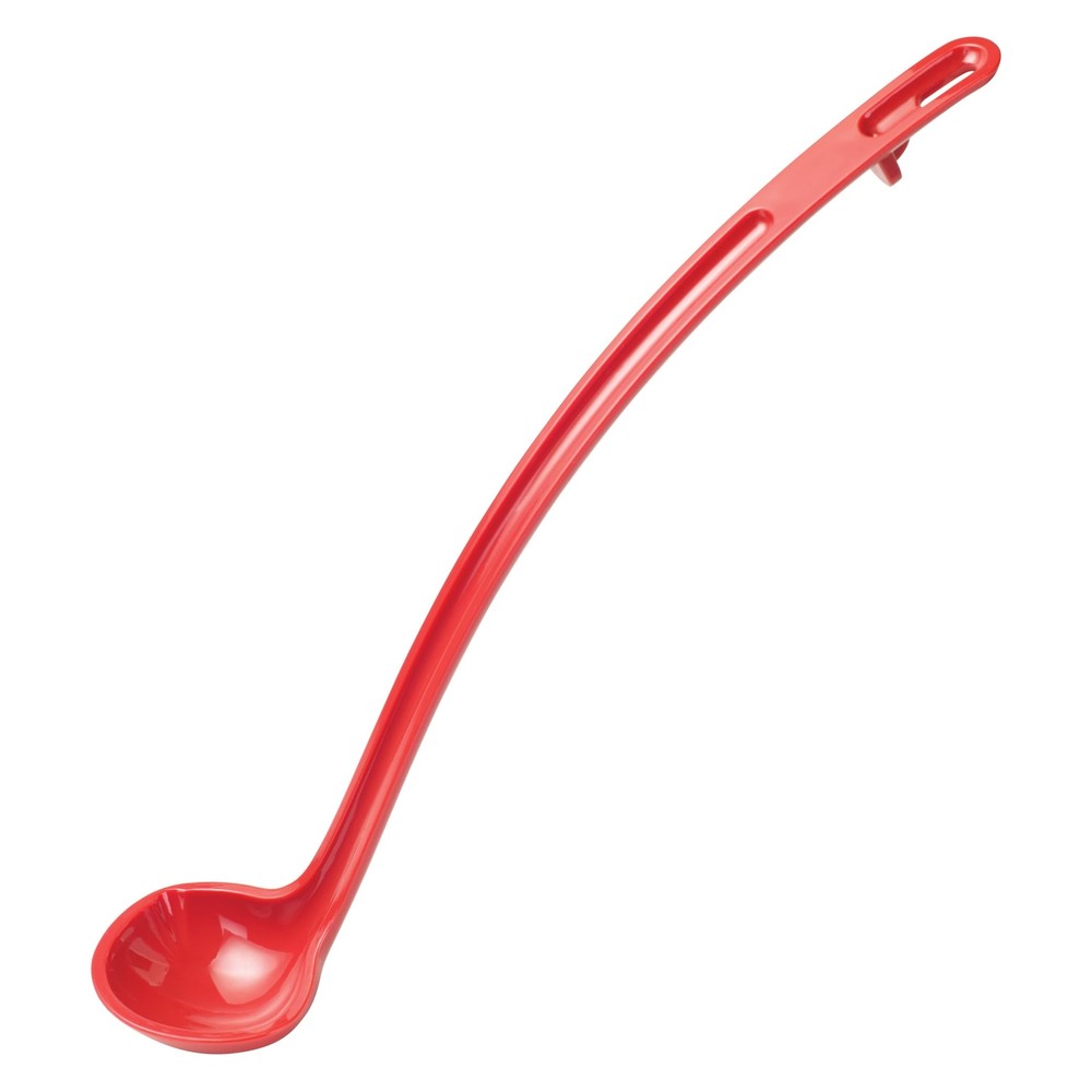 13" Ladle 3/4oz Red PC Curve