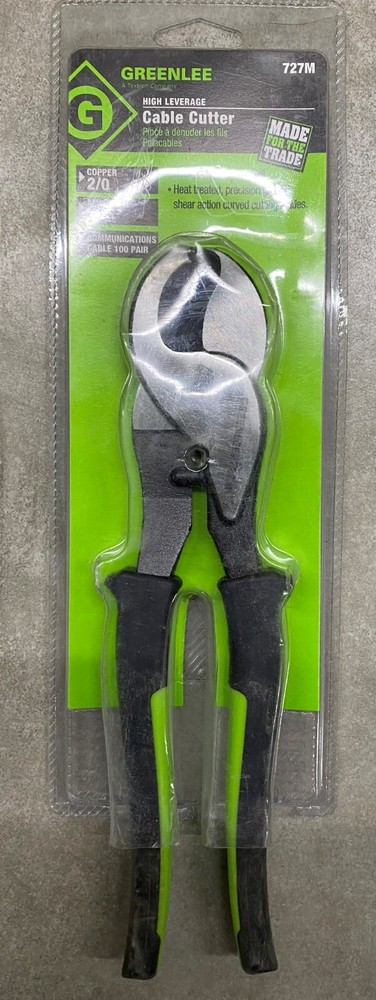 Greenlee 727M High Leverage Cable Cutter Molded Grip