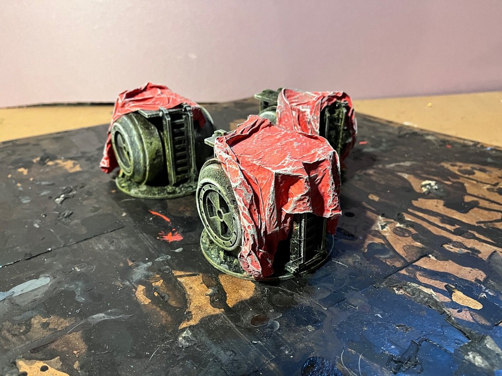 Sci-Fi Terrain pieces 29 – Tabletop Gaming scratch built.