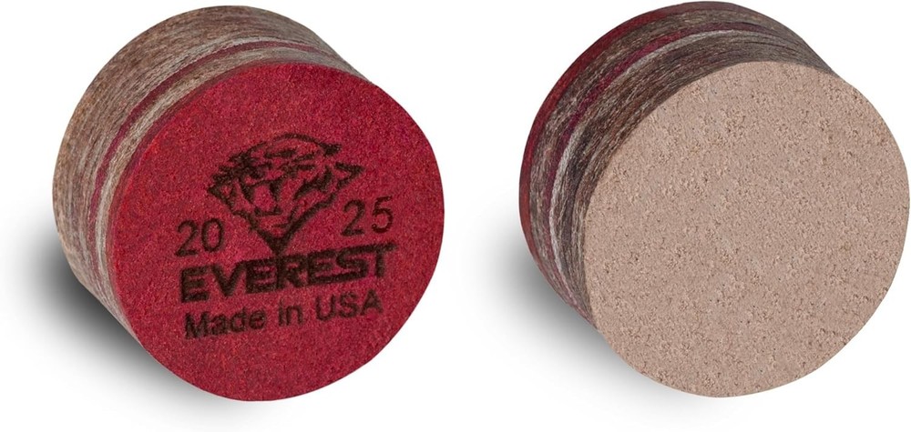Tiger Everest Laminated Pool Billiard CUE TIP - 1 pc