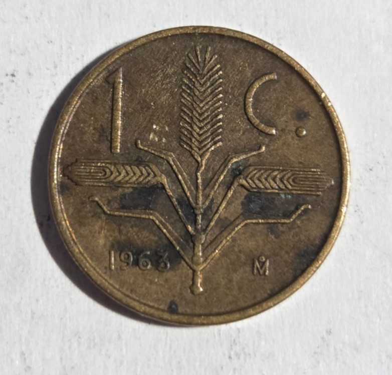 1963 Mexico 1 Centavo KM-417