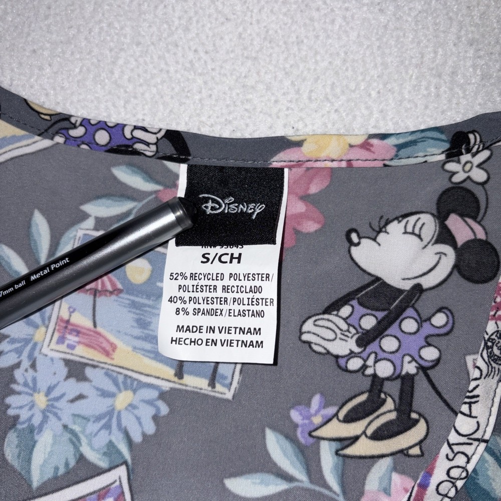 Scrub Top Disney Holiday S