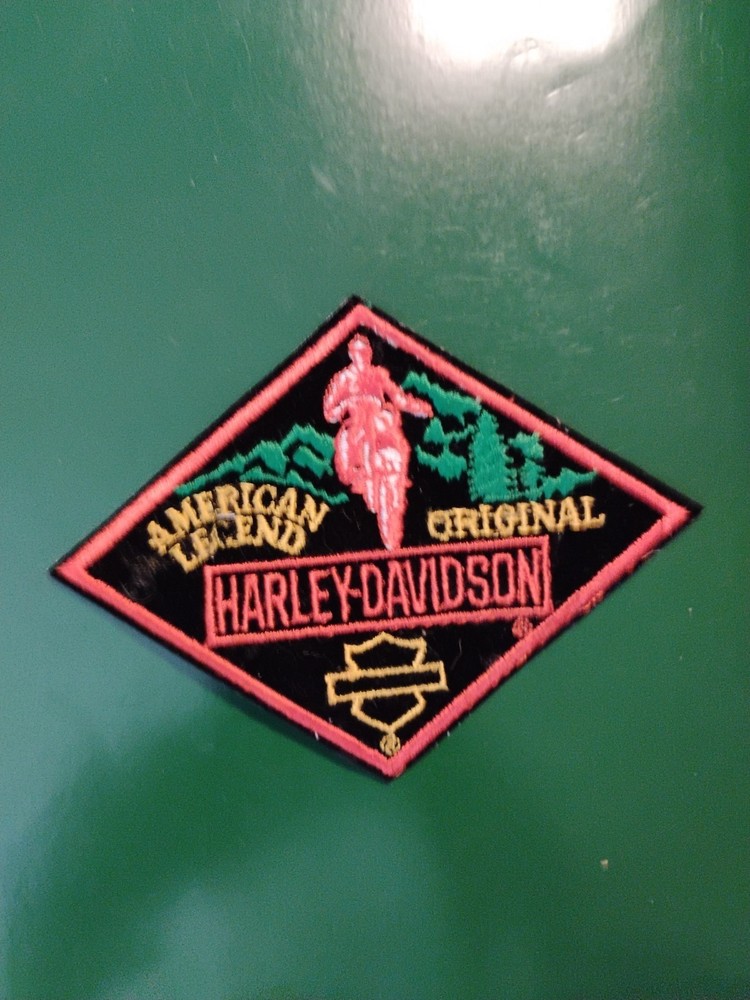 Vintage Harley Davidson Patch 6x4.5 in.