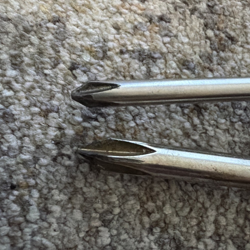 CHRYSLER MTSC GOLD TOOL AWARD PHILLIPS METRA TOOL SCREWDRIVERS