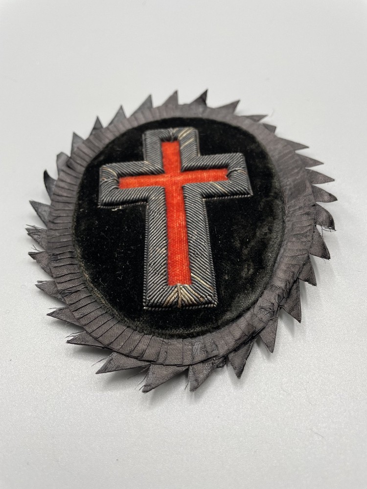 Knights Templar Chapeau Rosette