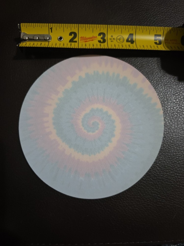 Rainbow Spiral Sticker Decal