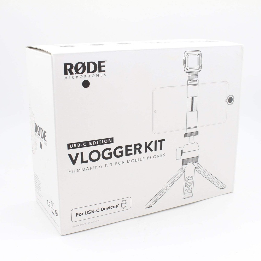 * OPEN BOX GOOD * RODE Vlogger Kit USB-C Edition Filmmaking Kit for Mobile Devic