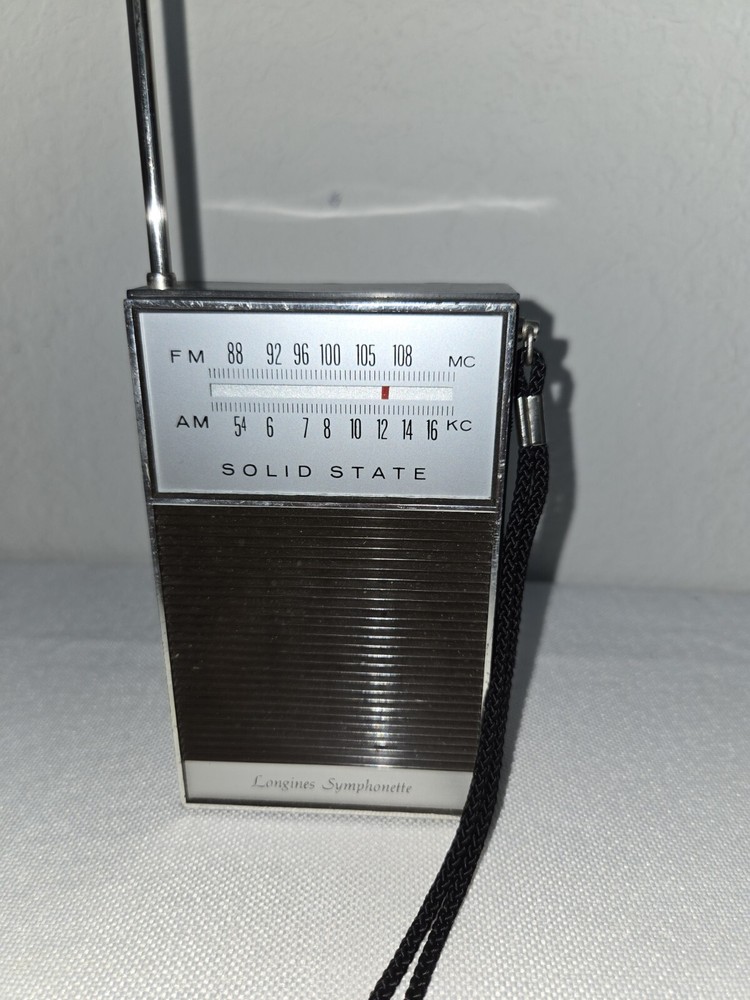 Solid State Longines Symphonette Pocket Am Radio Working