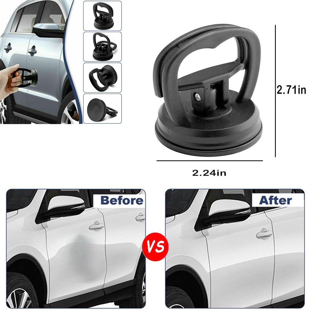 Black Small Dent Repair Kits Puller Panel Ding Remover Sucker Suction Cups Tool