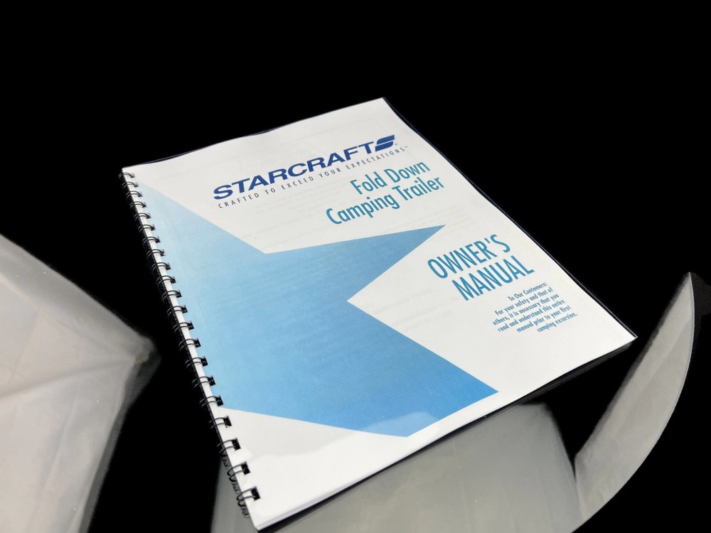 Starcraft 1994 Fold Down Camping Trailer Owners Manual Instructions User Guide