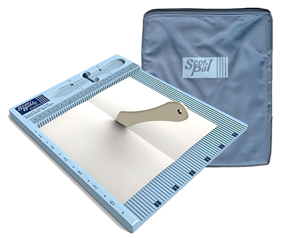 Scor-Buddy Eighths Mini Scoring Board 9"x7.5" Imperial Multi