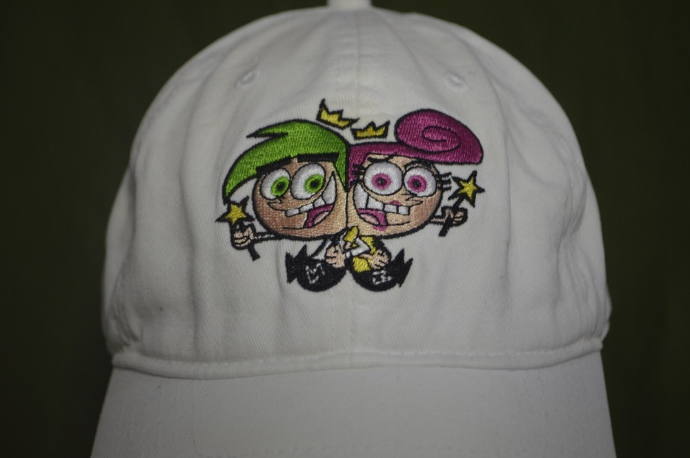 Nickelodeon Fairly Oddparents White Adjustable Cap Hat by Nickelodeon
