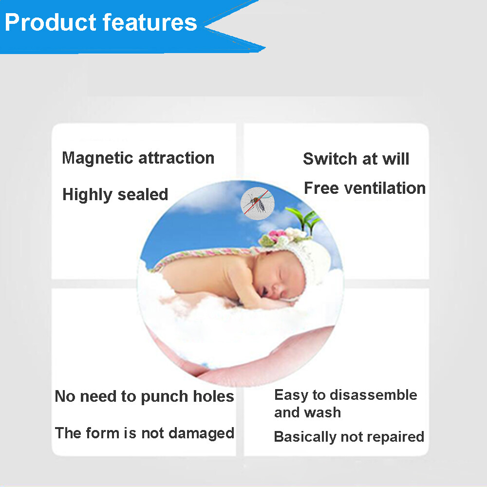 Doors Windows Screen Replacement PVC / nylon Screen Mesh Roll Cuttable DIY