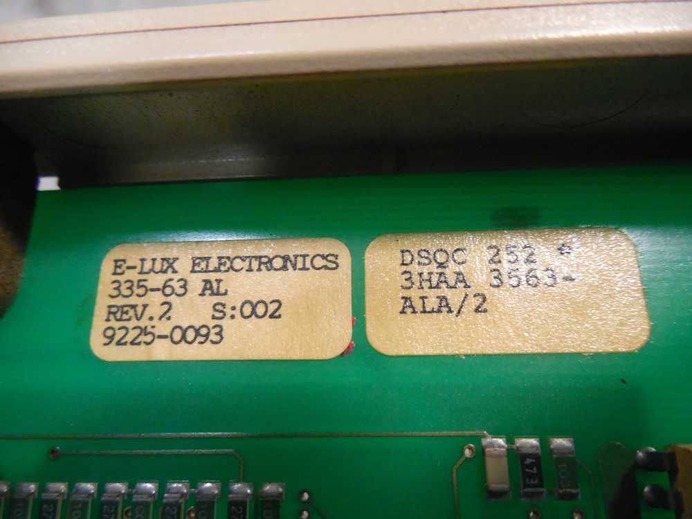 USED ABB DSQC 252 Safety Board 3HAA 3563-ALA/2