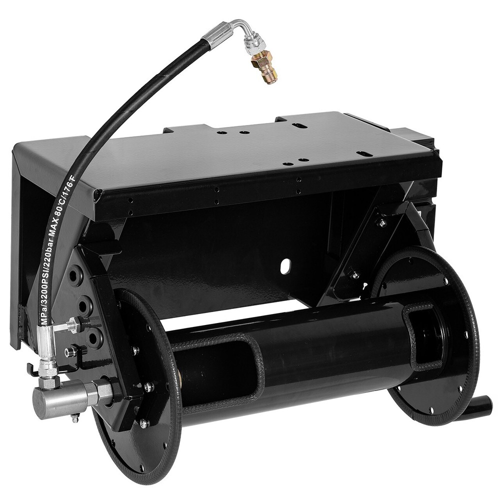 Pressure Washer Wall-Mount Frame w/ Built-in Hose Reel