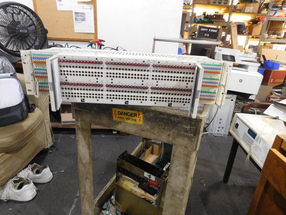 ADC Cat #: D1M-1A0023 Cross Connect (White) with 3 Output & 3 Input Cables.