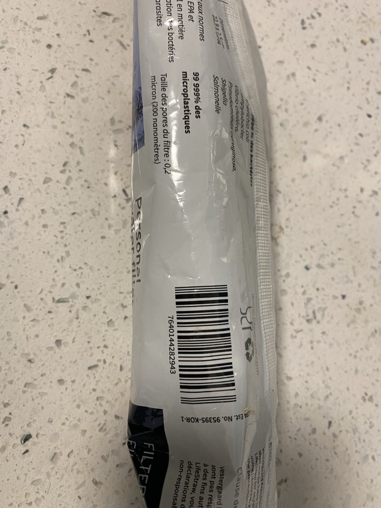 LifeStraw Personal Water Filter Long Lasting