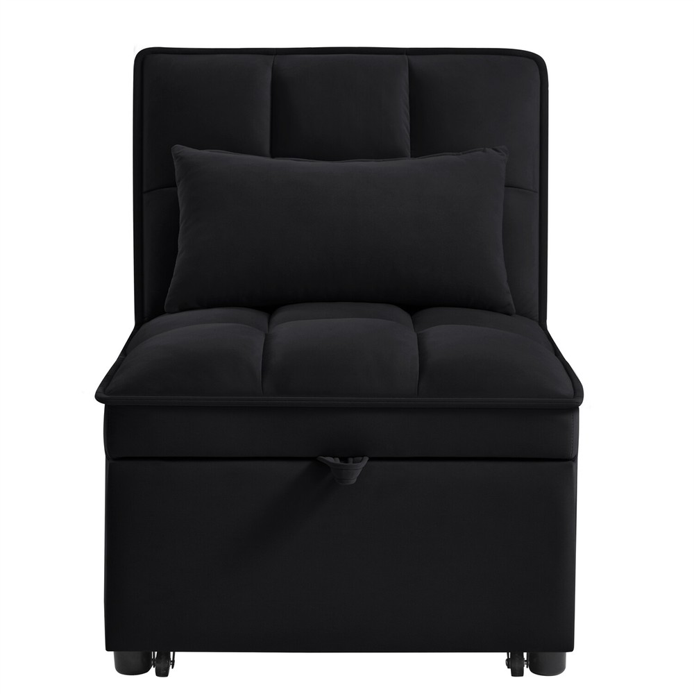 Convertible Sofa Bed 4in1 Multi-Functional Folding Recliner Sleeper Sofa Chair