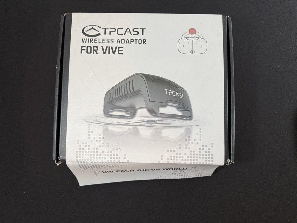 TPCast Wireless Adapter for VR HTC Vive Black with two Batteries