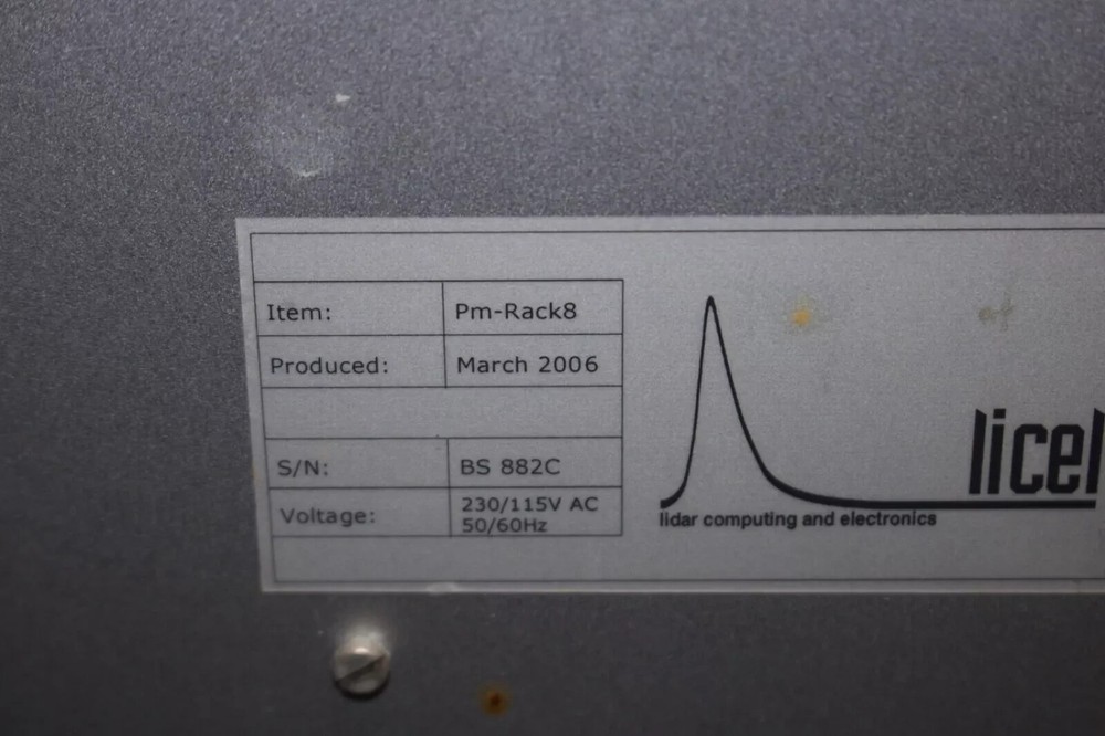 LICEL Photomultiplier Model PM-RACK8