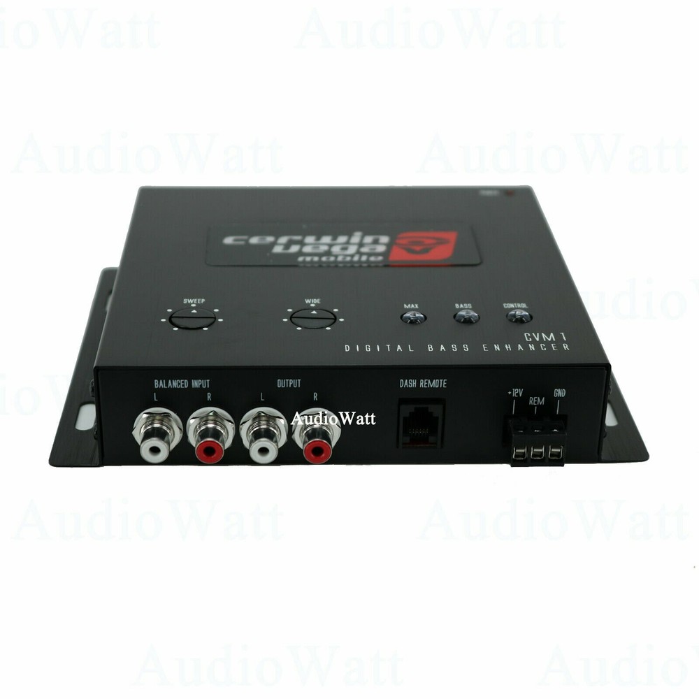Cerwin-Vega CAR DIGITAL BASS BOOST RECONSTRUCTION PROCESSOR EPICENTER Equalizer