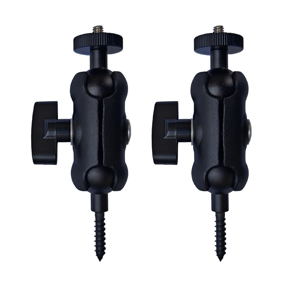 Adjustable Trail Camera Tree Mount: Game Outdoor Mounting Black