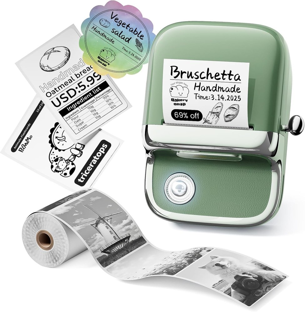 M150 Thermal Label Printer - Fast Printing & Easy App Compatibility for Labels