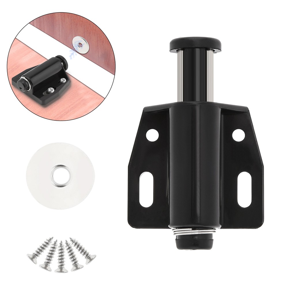 2 Pack Magnetic Touch Push Open Latch Kitchen Drawer Push Catch Pop Out Latch