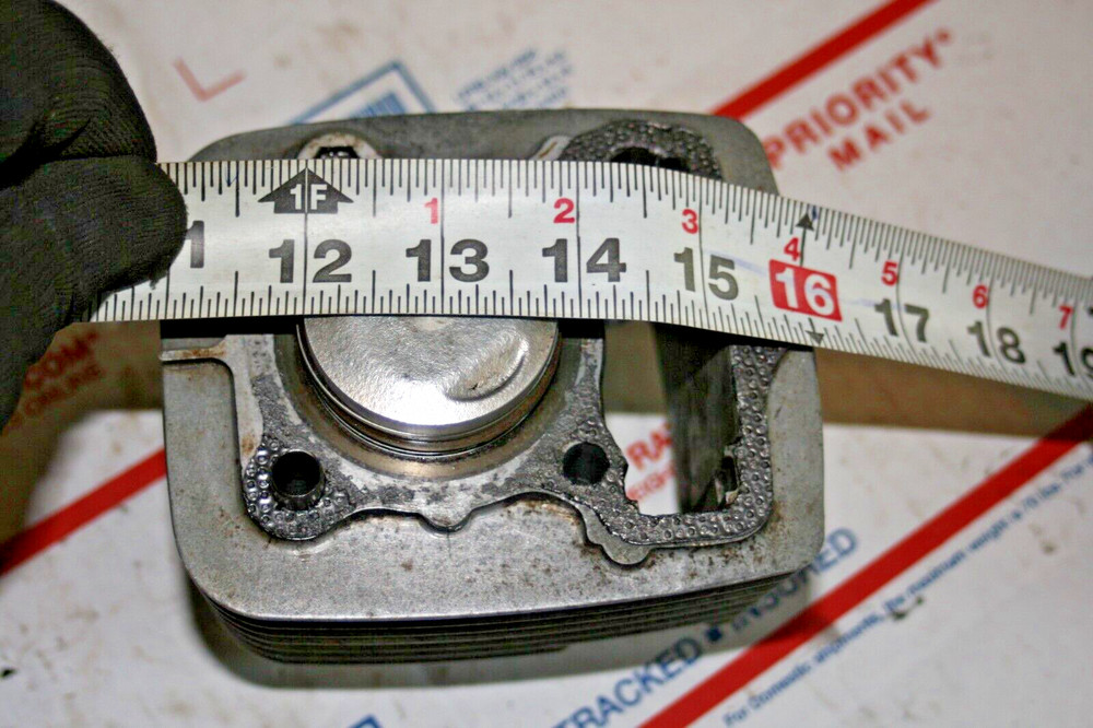 1982 HONDA XR80 OEM CYLINDER BARREL PISTON ( SEE BELOW)